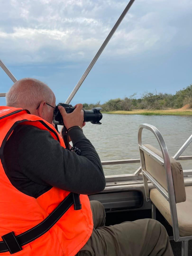 Private boat safari on the River Nile in Uganda