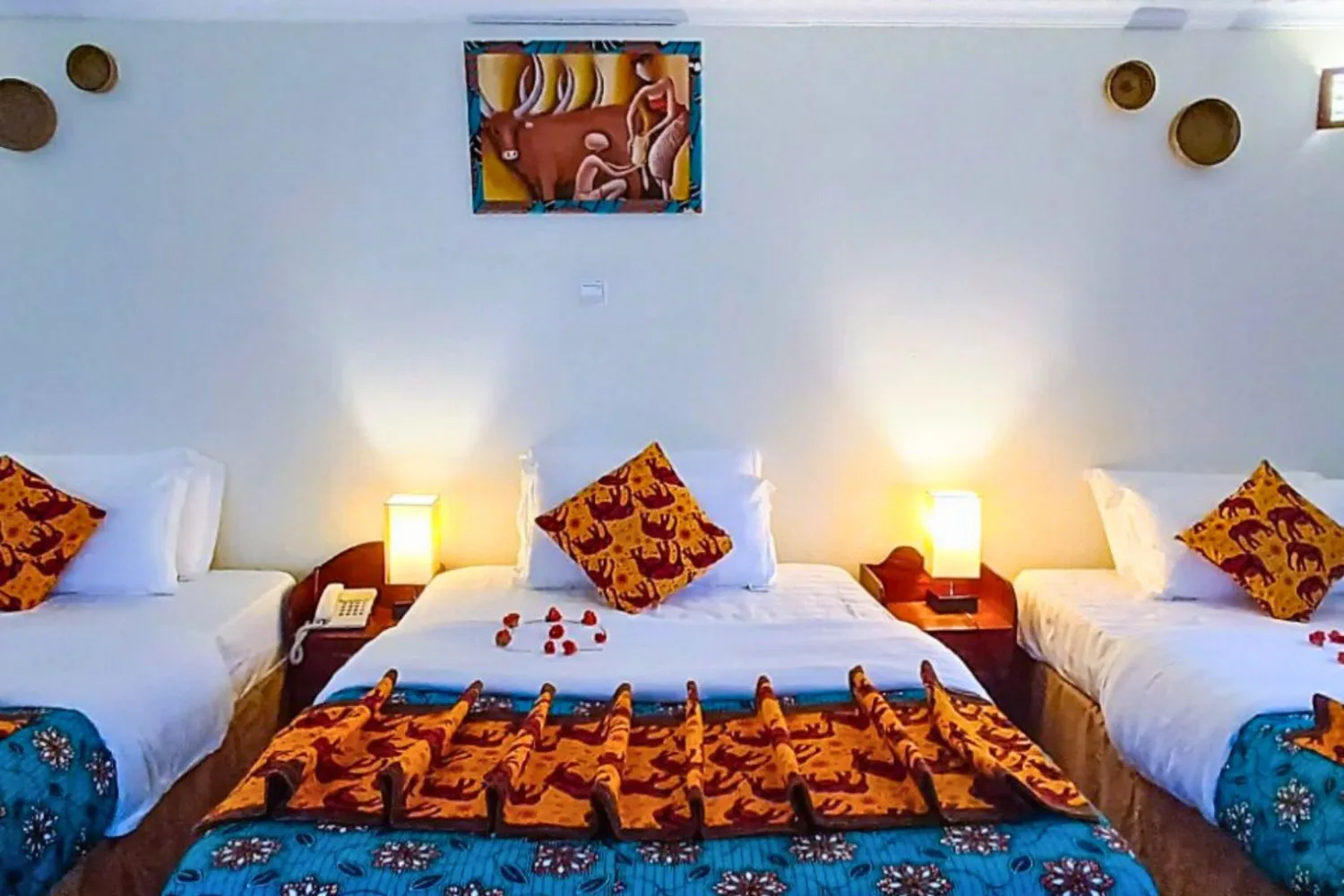 Value accommodation room for a 3 Days Rwanda Safari and gorilla trekking trip