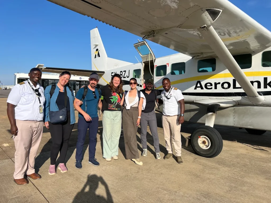 Luxury Travelers in bwindi